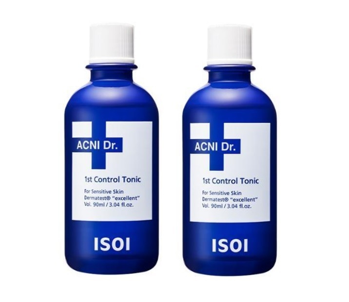 [韓國正品店][応急鎮静トニック] アクニドクター 1st コントロールトニック 90ml [1+1]