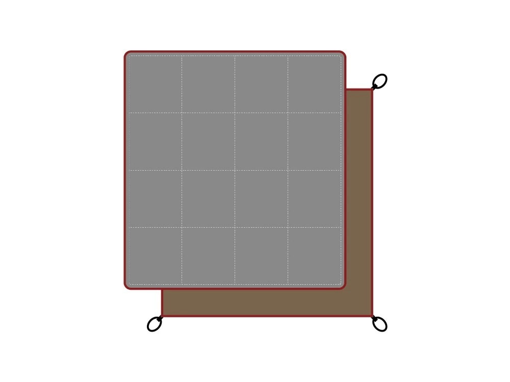 snow peak スノーピーク アルファブリーズ マットシートセット SET-480-US