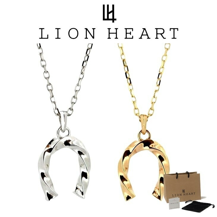 ネックレス メンズ ツイストホースシュー プチネックレス K10 10金 プチモダン LH-01NE1133 クリスマス 誕生日 プレゼント ギフト 彼氏 ブラン