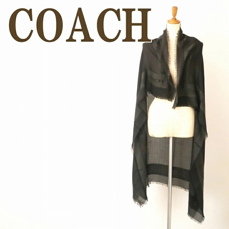 ストール レディース スカーフ ホースキャリッジ 馬車 89793BLK