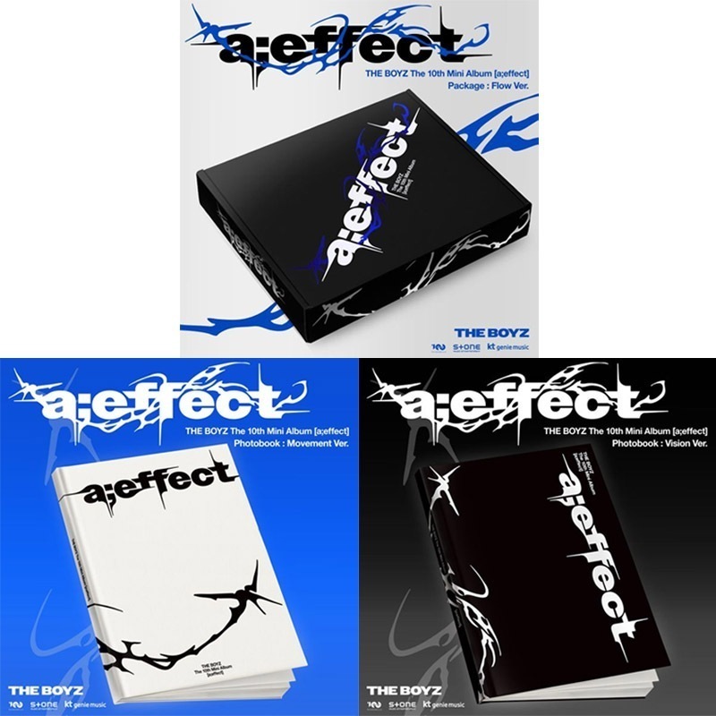 [MEGA] [3種セット] THE BOYZ ミニアルバム 10集 [aeffect] (PB 2種+Flow Ver.) 韓国チャート反映 当店特典