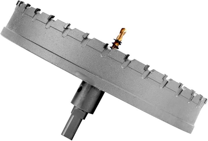 互換品現役電気工事士・大工推薦＆監修超硬 ステンレス ホールソー 穴あけ 電動ドリル ホルソー ホールカッター(215mm)