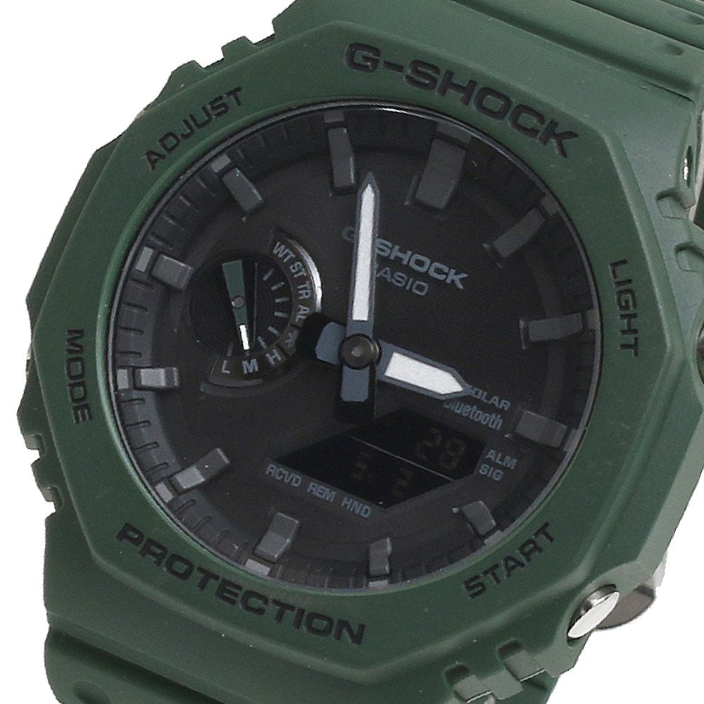 腕時計 GA-B2100-3A メンズ Gショック G-SHOCK クォーツ ブラック グリーン