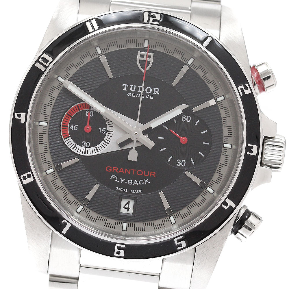 チュードル TUDOR 20550 グランツアー クロノ フライバック デイト 自動巻き メンズ _935275【中古】