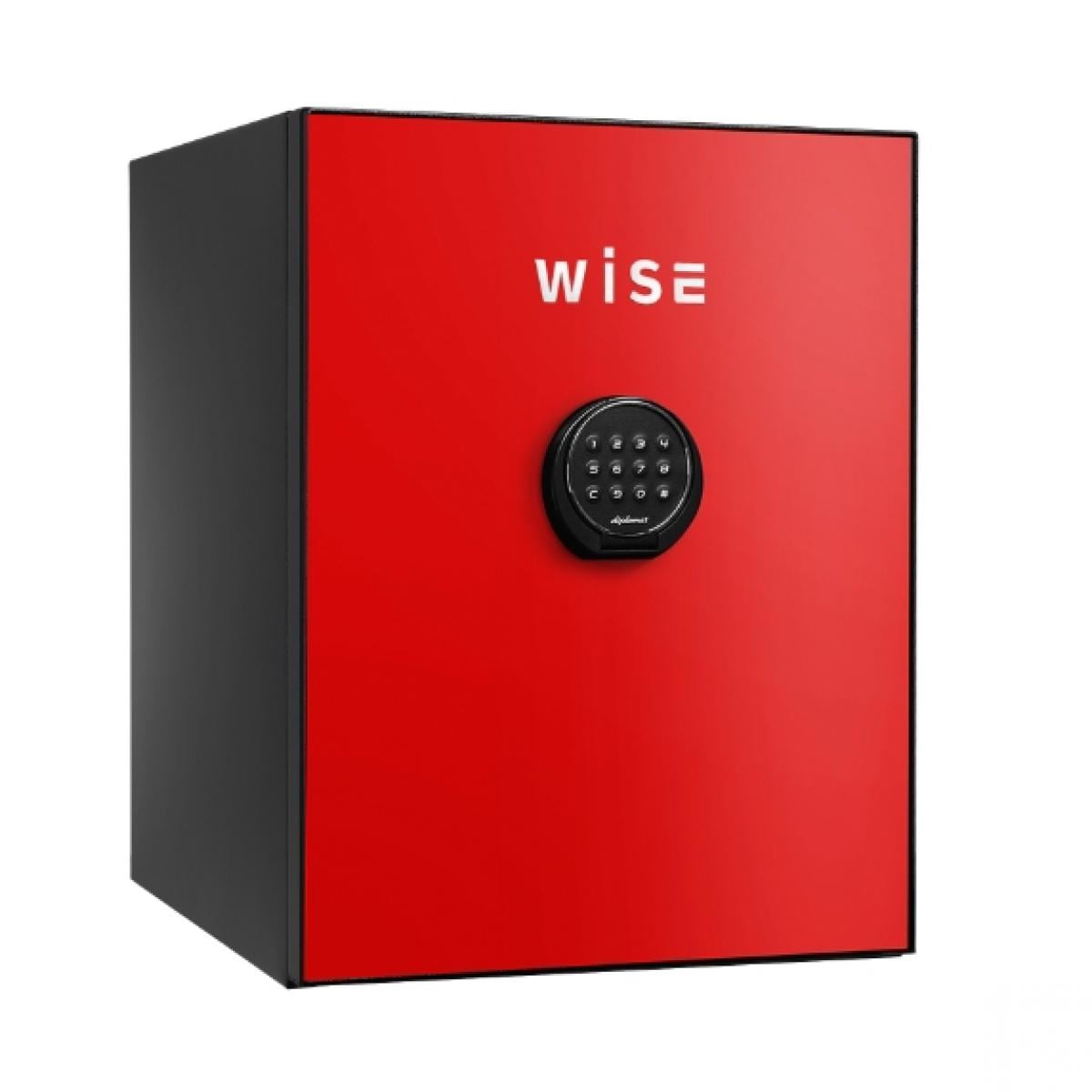 【I】WiSE　プレミアム金庫　レッド　ＷＳ５００ＡＬＲ【メーカー直／開梱・設置料込】【時間指定不可】【代引き不可】