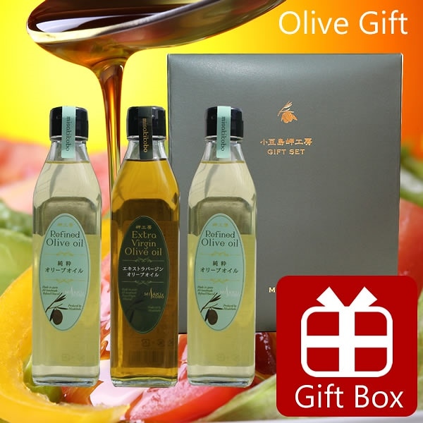 父の日 お中元 御中元 ギフト オリーブオイル ギフト G-014 3本セット（スペイン産　）小豆島 オリーブオイル 岬工房 ピュアオリーブオイル オリーブギフト エキストラバージンオリーブオイ