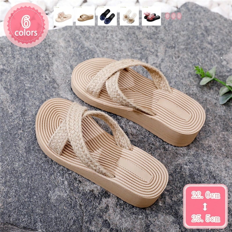 777円OFFクーポン ビーチサンダル レディース ウエッジソール サンダル 厚底 疲れにくい ウェッジサンダル おしゃれ 痛くない 厚底サンダル リボンサンダル ハイヒール リボン プラットフォーム