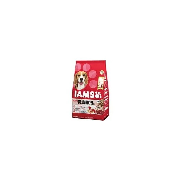 【1ケース】【お取り寄せ対象品】アイムス 成犬用 健康維持用 ラム&ライス 小粒 2.6kg *4個