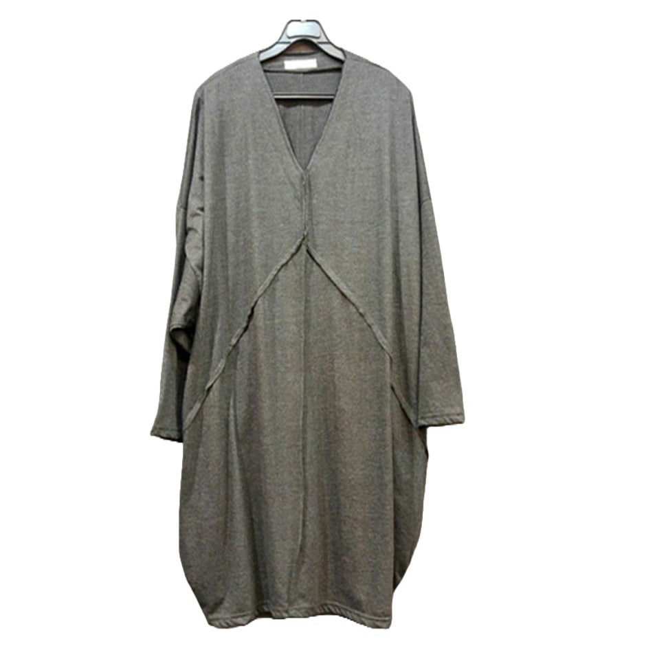 マフク ビッグサイズワンピース型綿bロングTシャツm1