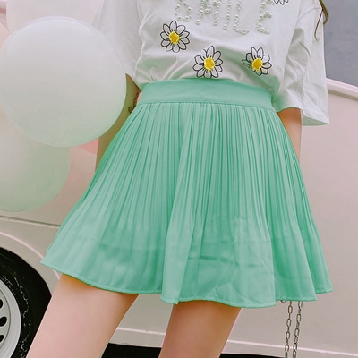 プリーツミニスカート スカート ボトムス ミニスカート プリーツスカート ミニ ミニ丈 フレア プリーツ ハイウエスト かわいい 大人可愛い きれいめ シンプル カジュアル 大人 上品 おしゃれ 5,314円