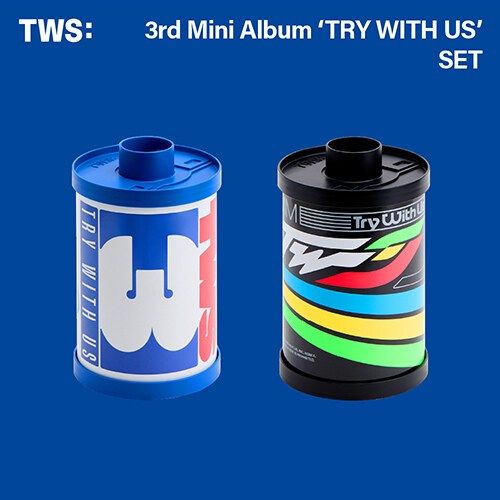 [特典公式フォトカード4種追加贈呈] ツアーズミニ3集2種セットTRY WITHUS /ミニフォトブックレット2+フォトスタンド2+フォトカード2+サンストゥ2+ミニポスター2+インスタントフォト2~