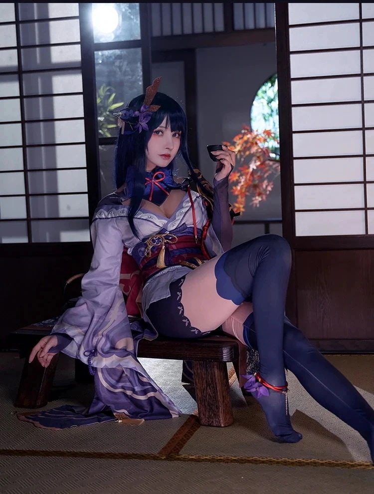 genshin 変装 コスプレ衣装 雷神バアル 仮装期間限定30％ コスチューム 原神 げんしんパーティーイベント用品コスプレ変装仮装 11,994円