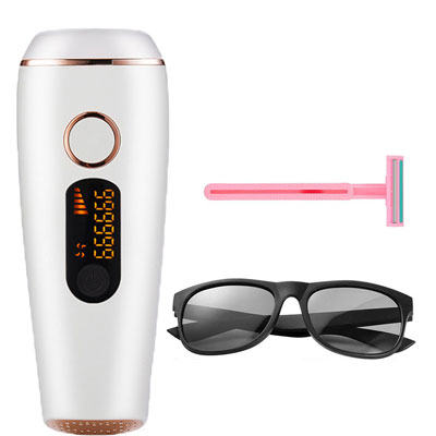 脱毛器 永久脱毛 IPL光脱毛器 レーザー 99万発 5段階調整 連続照射モード vio