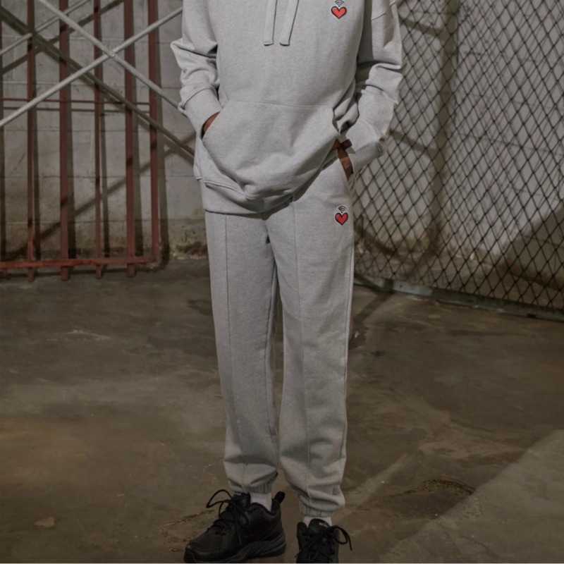 WANGGWAN / Small Heart Wi-Fi Sweat pantsジョガーパンツ