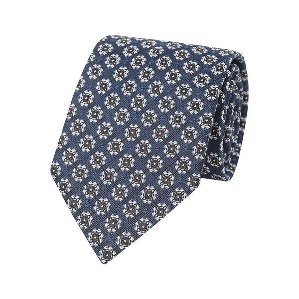 シルク混紡パターンロイヤルオールオーバーネクタイ__DLF1ACF1302N1