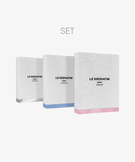 [バラ売り不可]LE SSERAFIM EASY アルバム　新品未使用　９点 3RD MINI ALBUM 'EASY' - LE SSERAFIM Official Store