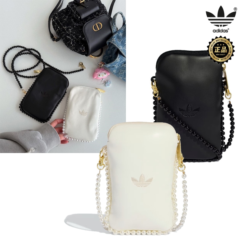 26SS新作 KE2331 KE2332 FESTIVAL BAG WITH BEADS レディース ミニポーチ スマホポーチ フェイクレザー ジップ 韓国 デイリー 小物収納 背面ポケット