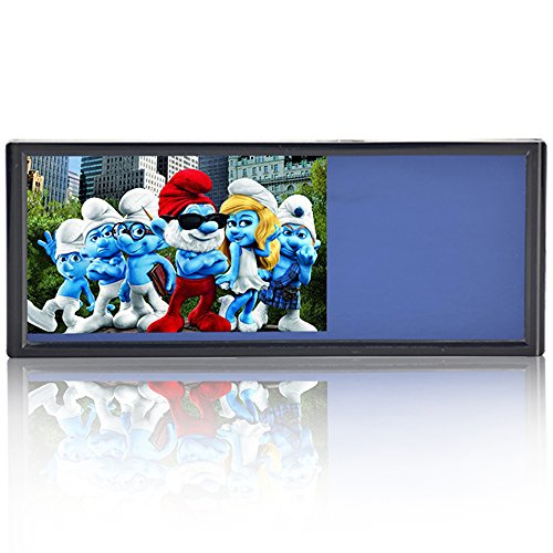 LOSKAルームミラーモニター7インチタッチボタン12V/24V対応 解像度800*480 AV1/