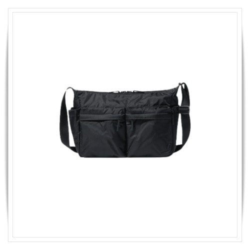 Uniqlo ショルダーバッグ Multi Pocket Shoulder Bag Black