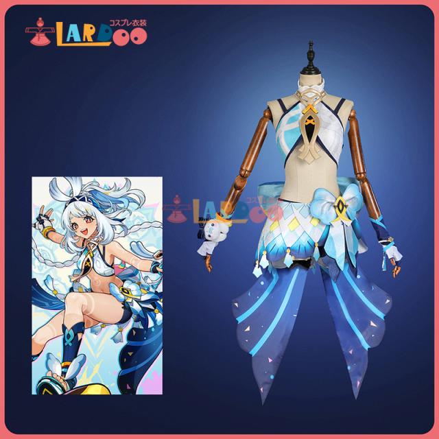 新タイプ追加 激安販売 原神 Genshin ナタ ムアラニ-Mualani コスプレ衣装 コスチューム [G5463]