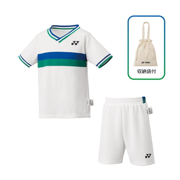 Yonex ヨネックス キッズTシャツ ハーフパンツセット テニス スーツ 48000K-011 ジュニア ボーイズ