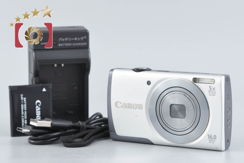 PowerShot A3500 IS シルバー コンパクトデジタルカメラ
