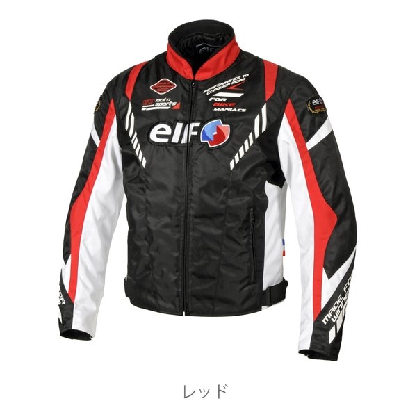 バイク用 秋冬 ヴィットリアジャケット レッド/Lサイズ EJ-W119/レッド/L