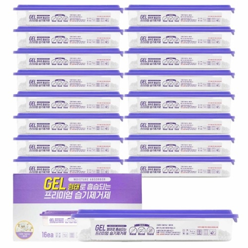 ホームケアプレミアム湿気除去剤175g x 16個入りクローゼット布団靴靴箱シンクの下の臭い防止カビ防止