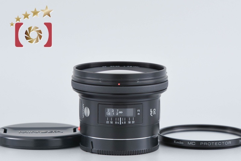 MINOLTA ミノルタ AF 20mm f/2.8 New