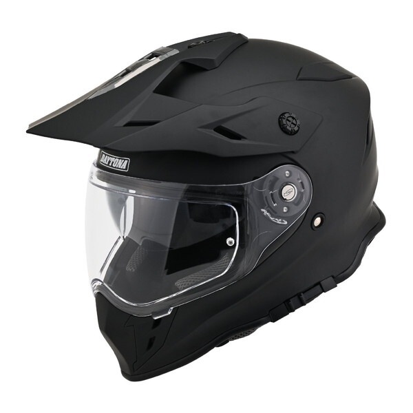 D61108 バイク ヘルメット オフロード SG規格 高強度ABS ピンロックシート付属 インナーバイザー装備 DN-008OF マットブラック Sサイズ(55-56cm) 12,906円