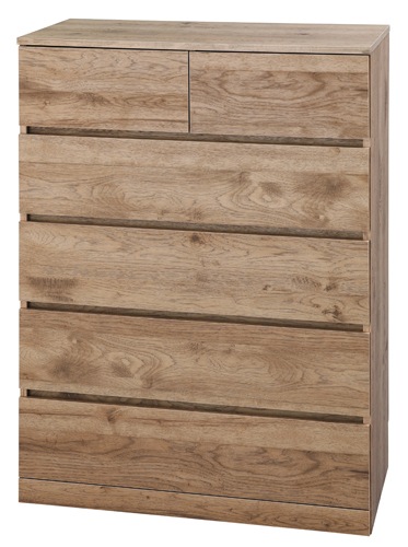 アイリスオーヤマ WCH-790Hアツシユブラウン ウッドチェスト ハイタイプ（アッシュブラウン・商品サイズ(約）：幅790×奥行390×高さ1084mm） WCH790Hアツシユブラウン