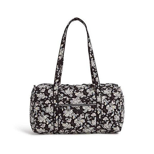 Vera Bradley Women s Signature Cotton Medium Travel Duffel Travel Bag， Holland Garden， One Size 並行輸入