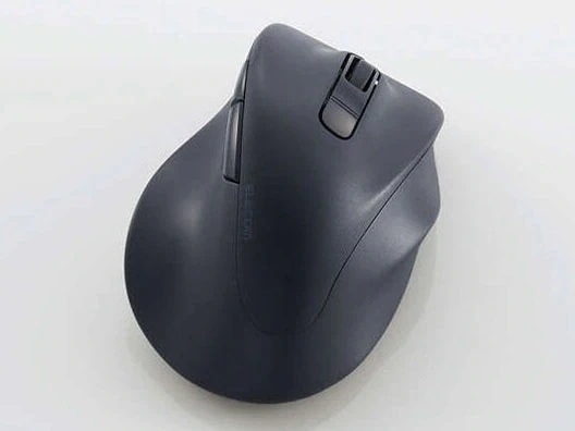 M-XGS30BBSKBK [ブラック]手首と指への負担を抑える設計を採用した5ボタンマウス（Bluetoothタイプ/Sサイズ）