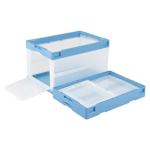 （まとめ買い）岐阜プラ CB51NR カタトビラ ブルー透明 CB51NR ｶﾀﾄﾋﾞﾗ Bﾄｳﾒｲ 00022924 [x3]