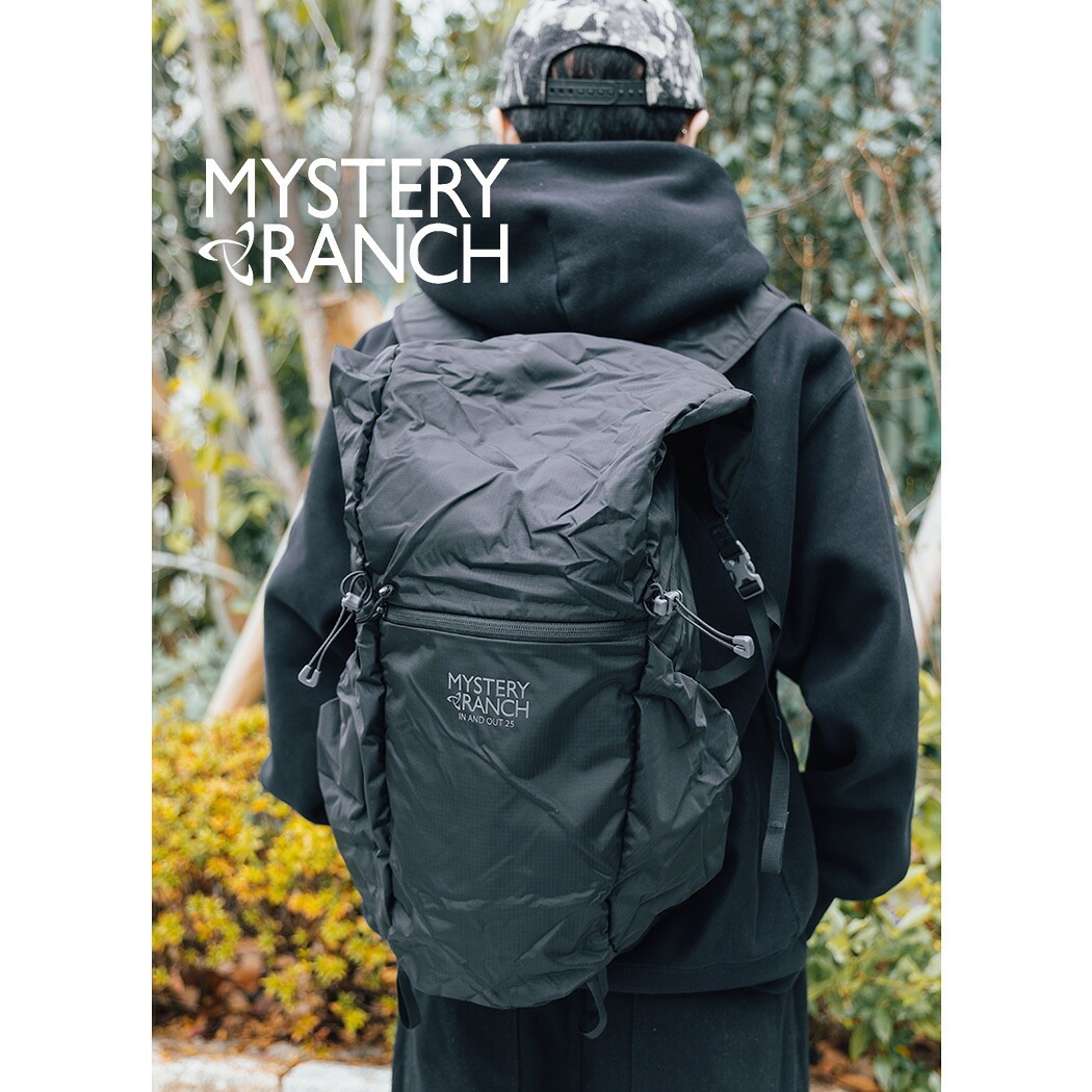 MYSTERY RANCH ミステリーランチ リュック バッグ バックパック インアンドアウト IN AND OUT 25 BLACK ( ブラック 黒 米軍 ミリタリー メンズ レディース 1132
