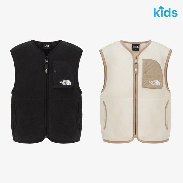 NV4FR50 キッズ キャンプアウト フリース ベスト
