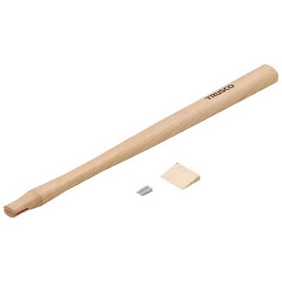 他サイト： トラスコ中山　テストハンマー TTH-20用木柄 楔付　TTH02Kの商品画像