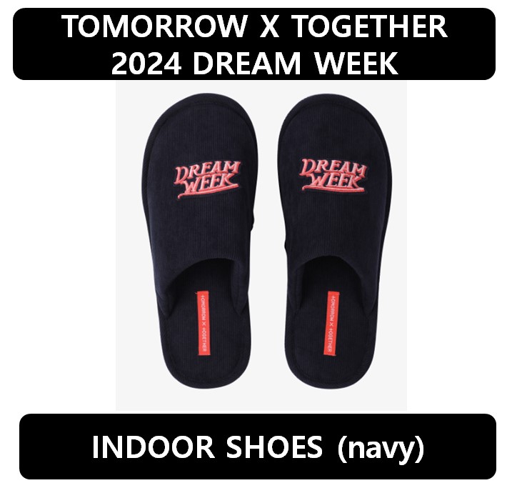 【TXT】 - [INDOOR SHOES (navy)] 2024 DREAM WEEK