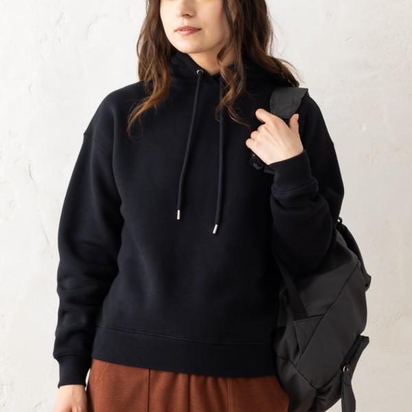 パーカー フーディー ボールドフォックスヘッド パッチ ブラック レディース MW00704 KM0307 P199