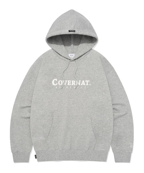 Qoo10 COVERNAT LOGO HOODIE ロゴ 長袖 フー
