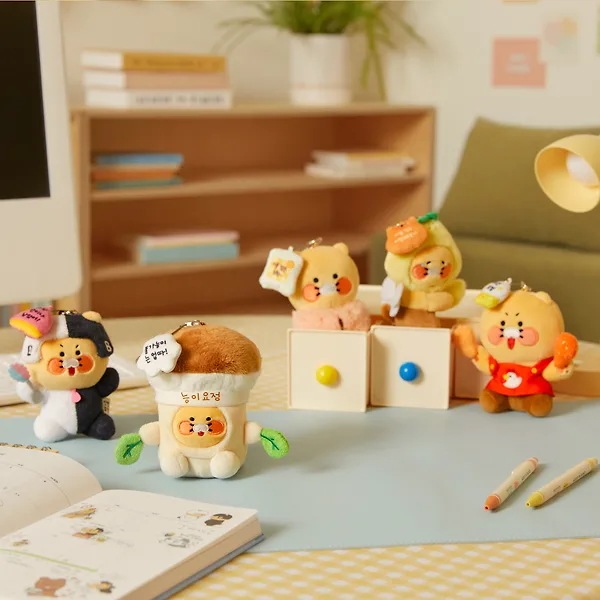 チュンシクイ 妖精 ぬいぐるみ キーホルダー 6点 セット