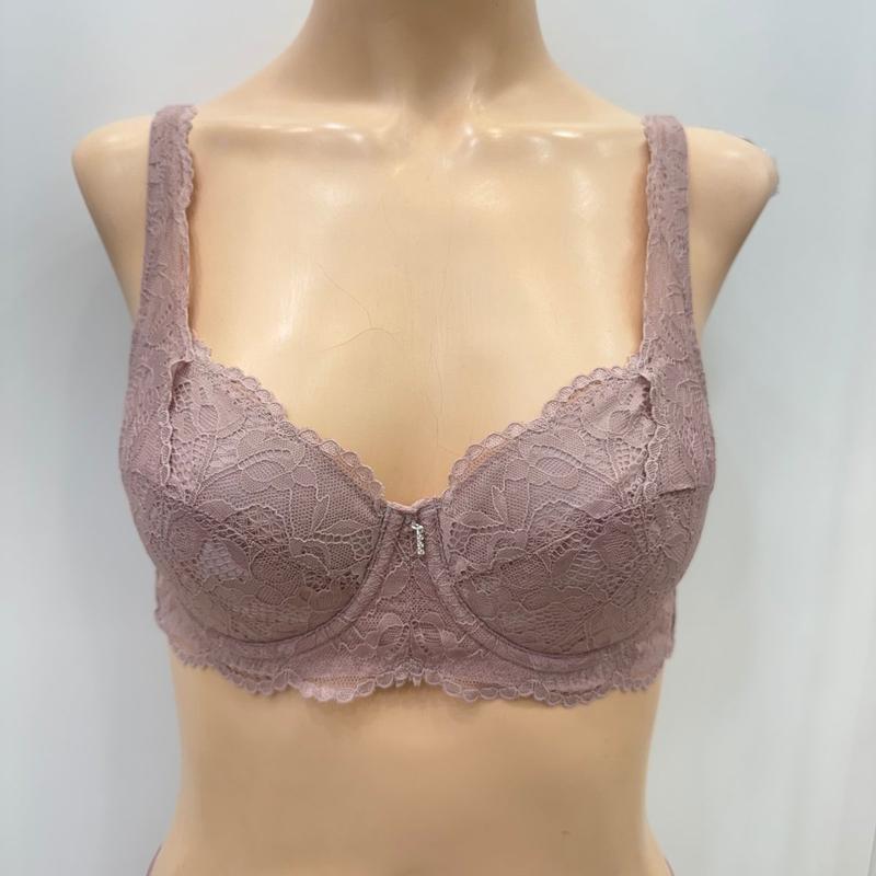 薄い織り綿パッドレースブラBR6835DPNK