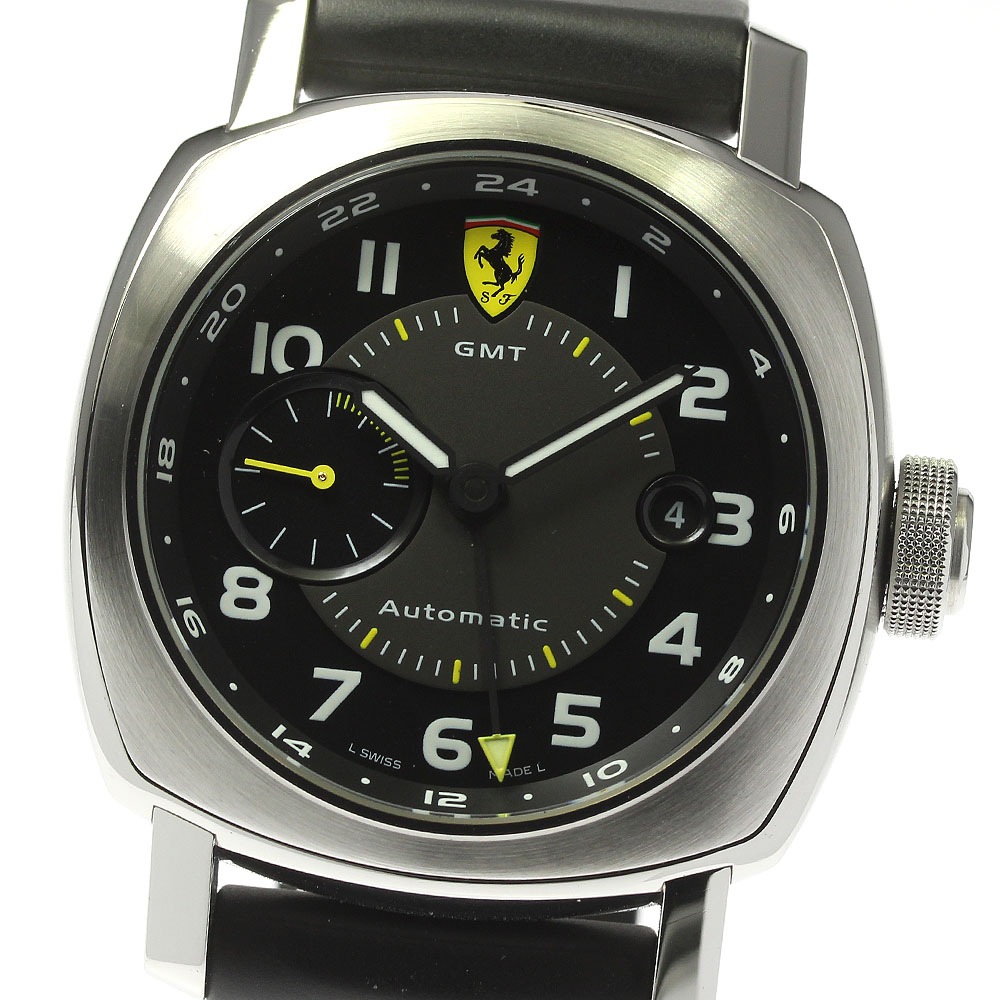 パネライ PANERAI FER00009 フェラーリ スクーデリア デイト 自動巻き メンズ 良品 保証書付き_812208【中古】