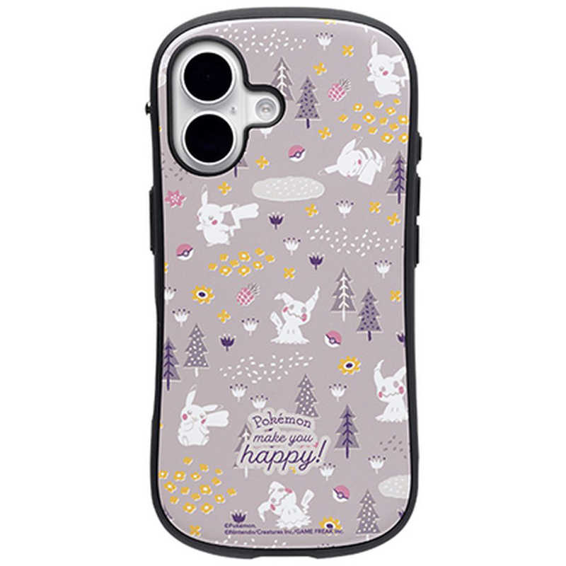 HAMEE　［iPhone 16専用］ポケモン iFace First Class MagSynqケース iFace 北欧/ミミッキュ　IP16IFACEPKMMMK
