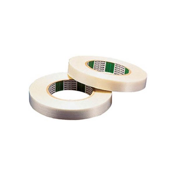 (まとめ) 日東電工 フィラメントテープ No.3883 19mm×50m 3883-19 1巻 (×5セット)