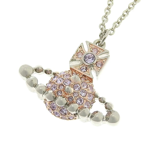 ヴィヴィアンウエストウッド アクセサリー レディース ネックレス アウトレット プラチナム LENA BAS RELIEF NECKLACE 6302039R02P598 VIVIENNE WESTW