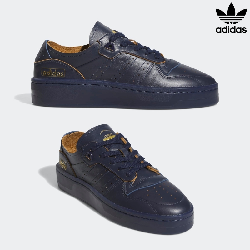 [ADIDAS] アディダス スニーカー ライバルリー ロー ベージュ / RIVALRY SUMMER LOW INDIGO