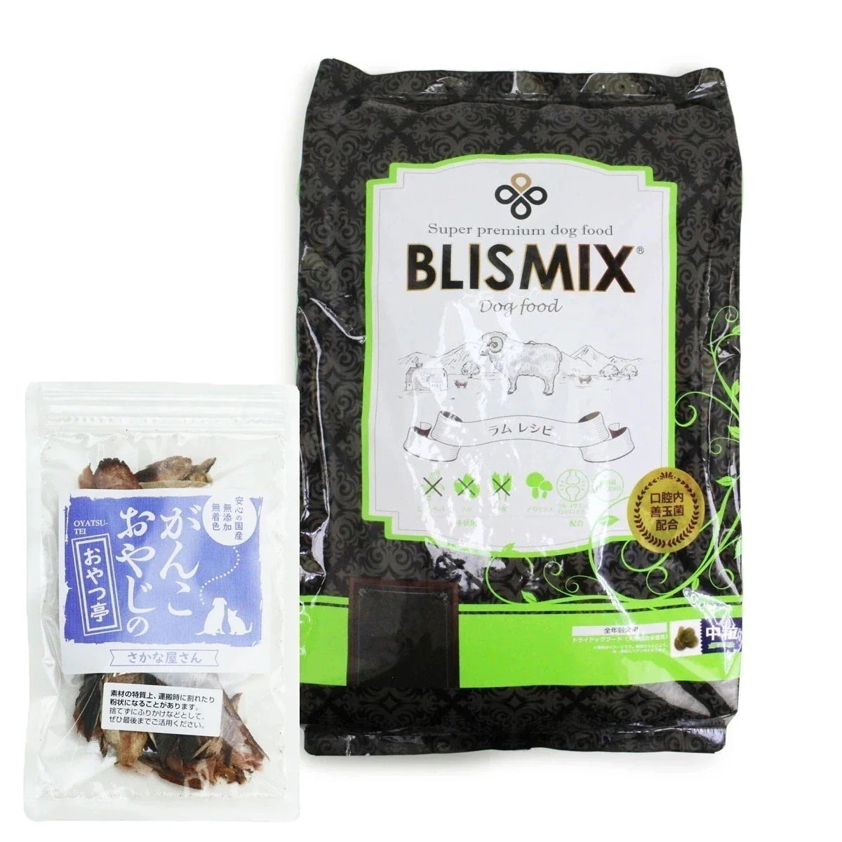 ラム 中粒 6.8【お試し国産お魚おやつ約20g付き】