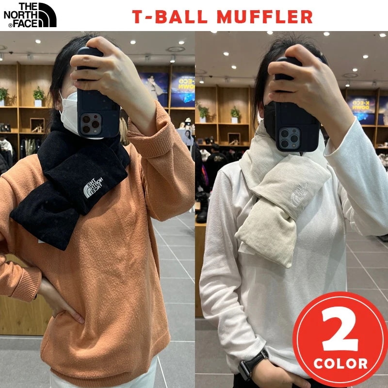 韓国正規品保証 関税負担なし NA5IM51J T-BALL MUFFLERデイリー 基本 着装 男子 女子 人気 韓国 ファッション 男女共用 アウトドア