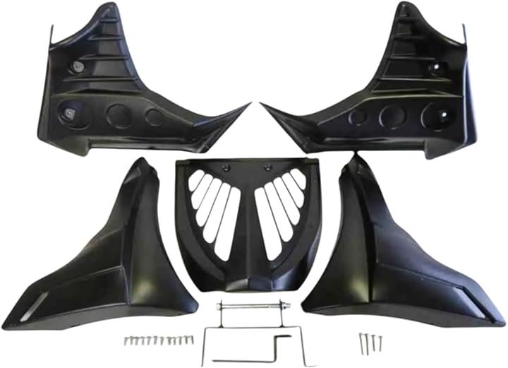 取り付け画像付属ホンダ レブル250 500 2017-2022年式モデル用 アンダーカウル エンジンガード エンジンカバー カスタムパーツ Kagura motors(ブラック)